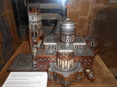 Model of the Church of the Holy Sepulchre in Jerusalem, Northampton Museum and Art Gallery: Laura Slater